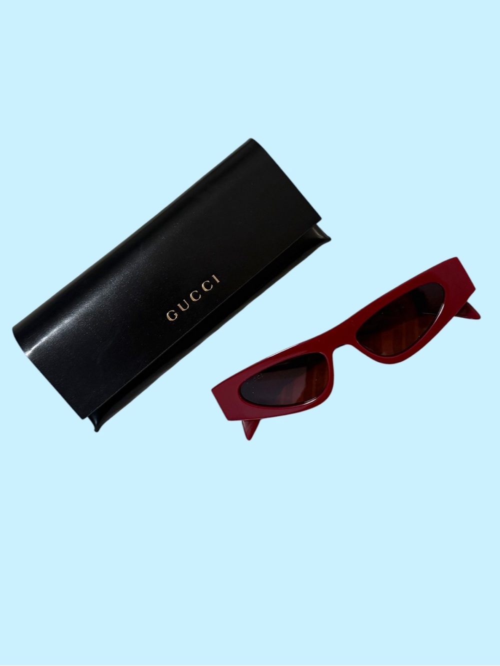 Gucci Burgundy Sunglasses